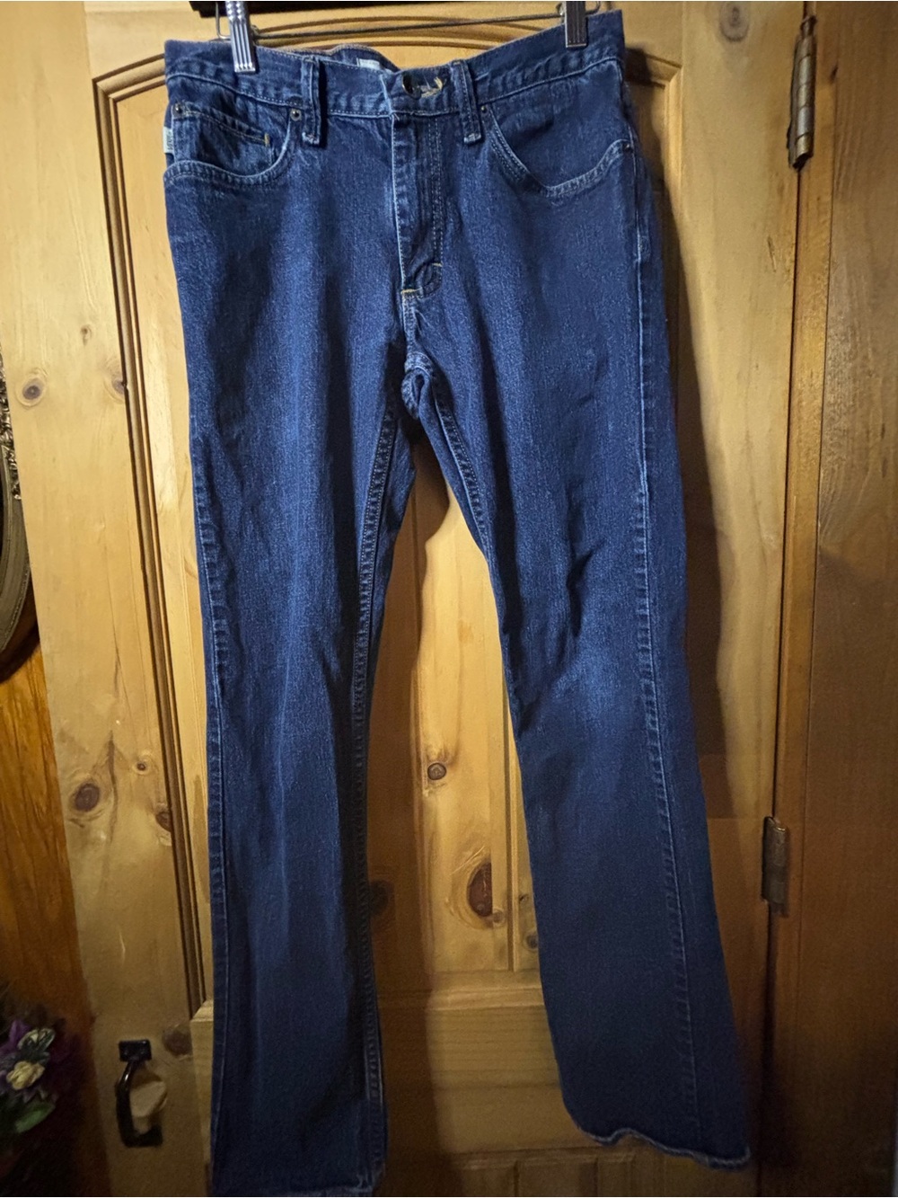 Vans Men's Dark Blue Straight Jeans
